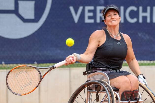 Katharina KRÜGER (GER) 2 - Siegerin Winner, 30. German Open Rollstuhltennis 30th German Open Wheelchair Tennis, Berlin, 08.07.2018 8th july 2018,