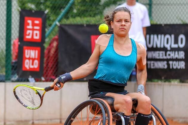 Marjolein BUIS (NED) 1 - Zweiterplatzierte Runners Up, 30. German Open Rollstuhltennis 30th German Open Wheelchair Tennis, Berlin, 08.07.2018 8th july 2018,