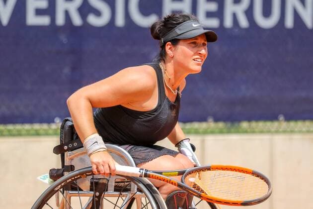 Katharina KRÜGER (GER) 2 - Siegerin Winner, 30. German Open Rollstuhltennis 30th German Open Wheelchair Tennis, Berlin, 08.07.2018 8th july 2018,