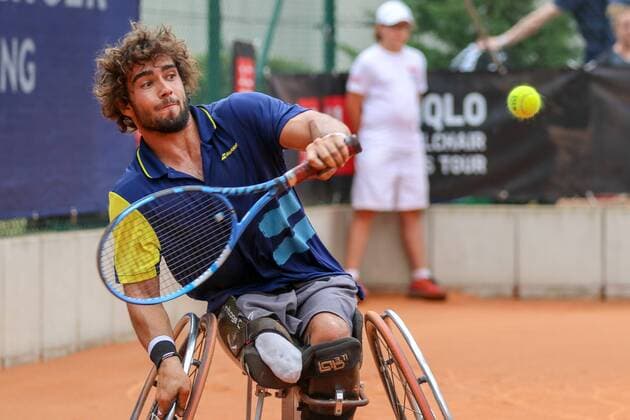 Daniel CAVERZASCHI (ESP) 4 , 30. German Open Rollstuhltennis 30th German Open Wheelchair Tennis, Berlin, 08.07.2018 8th july 2018,