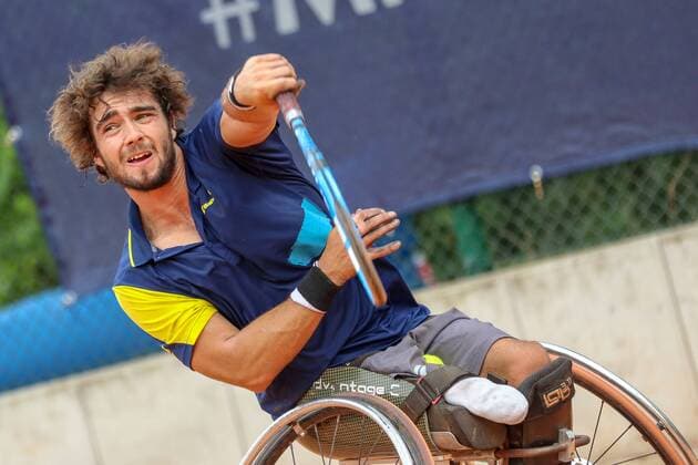 Daniel CAVERZASCHI (ESP) 4 , 30. German Open Rollstuhltennis 30th German Open Wheelchair Tennis, Berlin, 08.07.2018 8th july 2018,