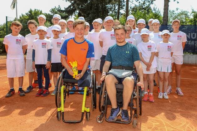 Niels VINK (NED) - Winner Quad Singles and Sam SCHRODER (NED) 3 - Runners Up, 30. German Open Rollstuhltennis 30th German Open Wheelchair Tennis, Berlin, 08.07.2018 8th july 2018,