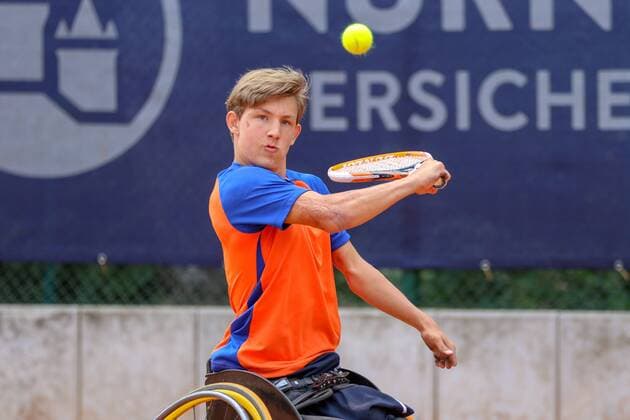Niels VINK (NED) - Winner Quad Singles, 30. German Open Rollstuhltennis 30th German Open Wheelchair Tennis, Berlin, 08.07.2018 8th july 2018,