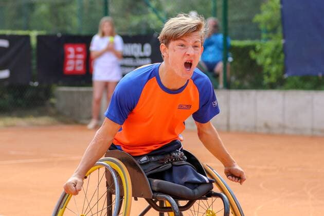 Niels VINK (NED) - Winner Quad Singles, 30. German Open Rollstuhltennis 30th German Open Wheelchair Tennis, Berlin, 08.07.2018 8th july 2018,