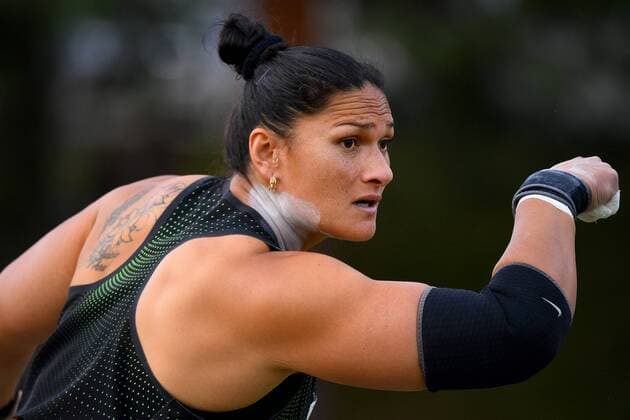Sport Themen der Woche KW28 Sport Bilder des Tages 9th July 2018, Stadion Allmend, Lucerne, Switzerland; Spitzen Leichtathletik Luzern Athletics; Dame Valerie Adams (NZL) in action during the Women s Shot Put event  ActionPlus12045799 DavidxEmm