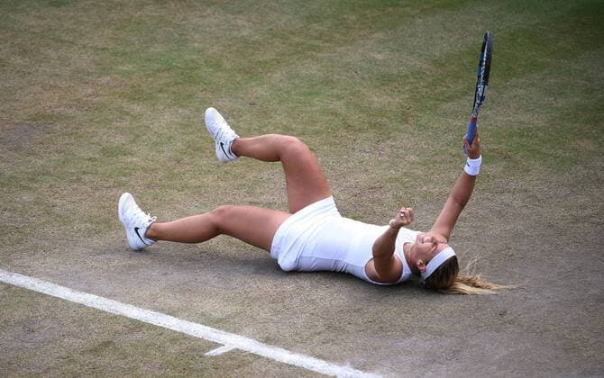 Wimbledon London ,England Cibulkova Dominika ,SVK