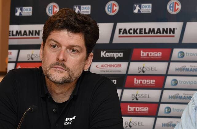 10.07.2018 - Handball - 1. Bundesliga - Saison 2017 2018 - HC Erlangen HCE - Pressekonferenz Pressetermin Medientermin - Vorstellung Ausrüster Kempa - - Christian Bier ( Intersport Eisert )