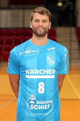 Michael Schweikardt ( TVB 1898 Stuttgart ), TVB 1898 Stuttgart, 1 Handball Bundesliga, Portraettermin 2018 2019, TVB 1898 Stuttgart, 1 Handball Bundesliga, Portraettermin 2018 2019 Stuttgart Copyright: xEIBNER HarryxLangerx EP_HLR