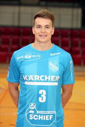 Max Haefner ( TVB 1898 Stuttgart ), TVB 1898 Stuttgart, 1 Handball Bundesliga, Portraettermin 2018 2019, TVB 1898 Stuttgart, 1 Handball Bundesliga, Portraettermin 2018 2019 Stuttgart Copyright: xEIBNER HarryxLangerx EP_HLR