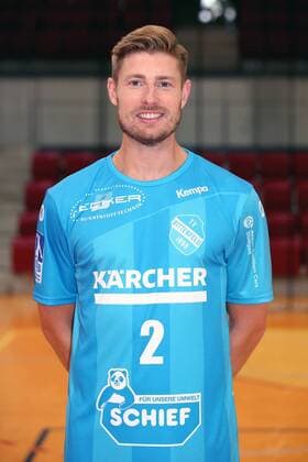 Tobias Schimmelbuer ( TVB 1898 Stuttgart ), TVB 1898 Stuttgart, 1 Handball Bundesliga, Portraettermin 2018 2019, TVB 1898 Stuttgart, 1 Handball Bundesliga, Portraettermin 2018 2019 Stuttgart Copyright: xEIBNER HarryxLangerx EP_HLR