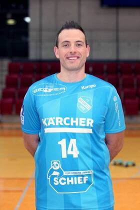 Simon Baumgarten ( TVB 1898 Stuttgart ), TVB 1898 Stuttgart, 1 Handball Bundesliga, Portraettermin 2018 2019, TVB 1898 Stuttgart, 1 Handball Bundesliga, Portraettermin 2018 2019 Stuttgart Copyright: xEIBNER HarryxLangerx EP_HLR