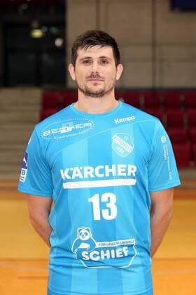 Robert Markotic ( TVB 1898 Stuttgart ), TVB 1898 Stuttgart, 1 Handball Bundesliga, Portraettermin 2018 2019, TVB 1898 Stuttgart, 1 Handball Bundesliga, Portraettermin 2018 2019 Stuttgart Copyright: xEIBNER HarryxLangerx EP_HLR
