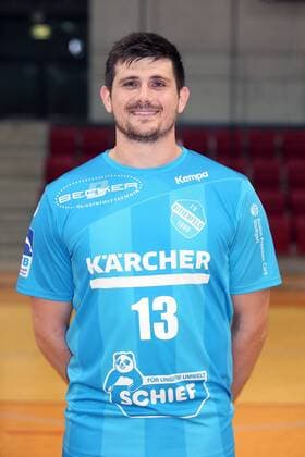 Robert Markotic ( TVB 1898 Stuttgart ), TVB 1898 Stuttgart, 1 Handball Bundesliga, Portraettermin 2018 2019, TVB 1898 Stuttgart, 1 Handball Bundesliga, Portraettermin 2018 2019 Stuttgart Copyright: xEIBNER HarryxLangerx EP_HLR