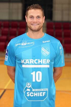 Michael Kraus ( TVB 1898 Stuttgart ), TVB 1898 Stuttgart, 1 Handball Bundesliga, Portraettermin 2018 2019, TVB 1898 Stuttgart, 1 Handball Bundesliga, Portraettermin 2018 2019 Stuttgart Copyright: xEIBNER HarryxLangerx EP_HLR