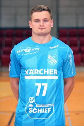 David Schmidt ( TVB 1898 Stuttgart ), TVB 1898 Stuttgart, 1 Handball Bundesliga, Portraettermin 2018 2019, TVB 1898 Stuttgart, 1 Handball Bundesliga, Portraettermin 2018 2019 Stuttgart Copyright: xEIBNER HarryxLangerx EP_HLR