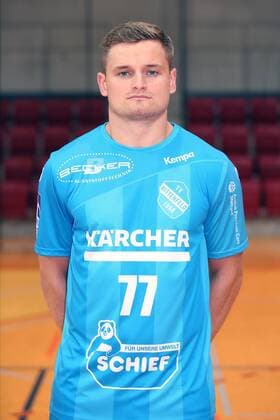 David Schmidt ( TVB 1898 Stuttgart ), TVB 1898 Stuttgart, 1 Handball Bundesliga, Portraettermin 2018 2019, TVB 1898 Stuttgart, 1 Handball Bundesliga, Portraettermin 2018 2019 Stuttgart Copyright: xEIBNER HarryxLangerx EP_HLR