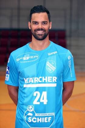 Lukas von Deschwanden ( TVB 1898 Stuttgart ), TVB 1898 Stuttgart, 1 Handball Bundesliga, Portraettermin 2018 2019, TVB 1898 Stuttgart, 1 Handball Bundesliga, Portraettermin 2018 2019 Stuttgart Copyright: xEIBNER HarryxLangerx EP_HLR