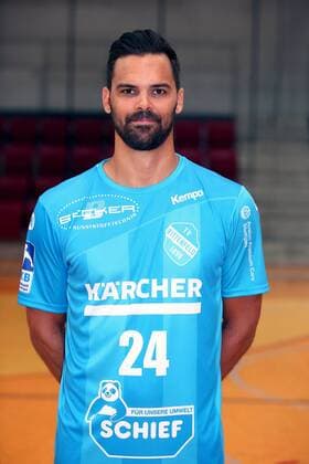Lukas von Deschwanden ( TVB 1898 Stuttgart ), TVB 1898 Stuttgart, 1 Handball Bundesliga, Portraettermin 2018 2019, TVB 1898 Stuttgart, 1 Handball Bundesliga, Portraettermin 2018 2019 Stuttgart Copyright: xEIBNER HarryxLangerx EP_HLR