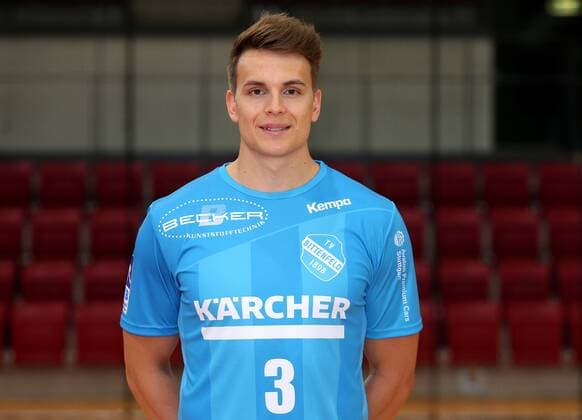 BAU 10.07.2018 Stuttgart Handball TVB 1898 Stuttgart Fototermin, Max Häfner