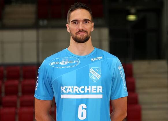 BAU 10.07.2018 Stuttgart Handball TVB 1898 Stuttgart Fototermin, Dominik Weiß