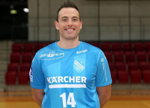 BAU 10.07.2018 Stuttgart Handball TVB 1898 Stuttgart Fototermin, Simon Baumgarten