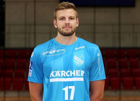 BAU 10.07.2018 Stuttgart Handball TVB 1898 Stuttgart Fototermin, Samuel Röthlisberger