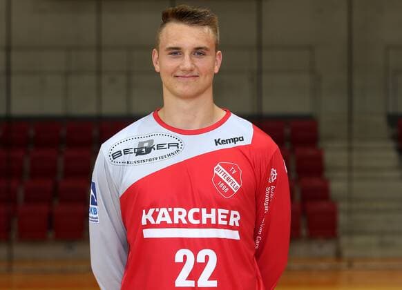 BAU 10.07.2018 Stuttgart Handball TVB 1898 Stuttgart Fototermin, Nick Lehmann