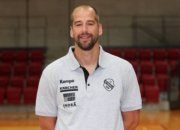 BAU 10.07.2018 Stuttgart Handball TVB 1898 Stuttgart Fototermin, Trainer Jürgen Schweikardt