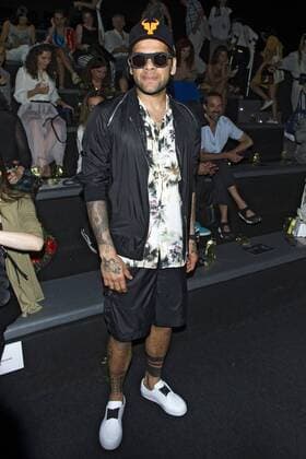 Dani Alves bei der Marcos Luengo Fashion Show auf der Mercedes-Benz Fashion Week Madrid Spring Summer 2019 auf dem Messegelände Ifema. Madrid, 11.07.2018