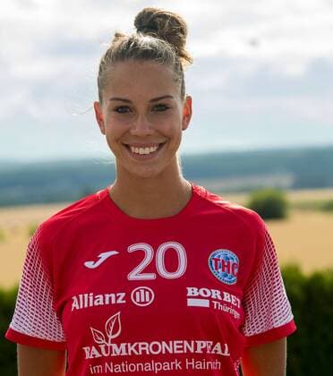 11-07-2018 Mühlhausen Handball -Bundesliga Frauen Saison 2018 2019 Emily Bölk 20(Thueringer HC ) Aktion