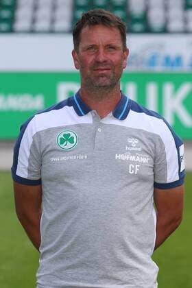 11.07.2018 - SpVgg Spielvereinigung Greuther Fürth Kleeblatt - 2. Fußball Bundesliga BL - Saison 2018 2019 - Fototermin Porträttermin Portraittermin - JüRa - Christian Fiedler (Torwarttrainer SpVgg Greuther Fürth ) Einzelbild Einzelfoto Portrait Porträt Kopfbild