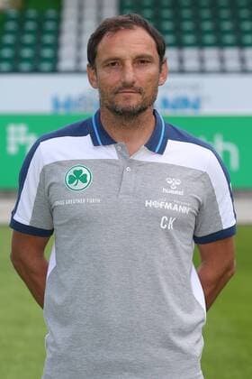 11.07.2018 - SpVgg Spielvereinigung Greuther Fürth Kleeblatt - 2. Fußball Bundesliga BL - Saison 2018 2019 - Fototermin Porträttermin Portraittermin - JüRa - Carsten Klee (Chef-Physio SpVgg Greuther Fürth ) Einzelbild Einzelfoto Portrait Porträt Kopfbild