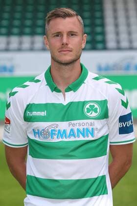11.07.2018 - SpVgg Spielvereinigung Greuther Fürth Kleeblatt - 2. Fußball Bundesliga BL - Saison 2018 2019 - Fototermin Porträttermin Portraittermin - JüRa - Richard Magyar ( 5, SpVgg Greuther Fürth ) Einzelbild Einzelfoto Portrait Porträt Kopfbild
