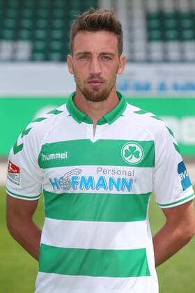 11.07.2018 - SpVgg Spielvereinigung Greuther Fürth Kleeblatt - 2. Fußball Bundesliga BL - Saison 2018 2019 - Fototermin Porträttermin Portraittermin - JüRa - Mario Maloca (22, SpVgg Greuther Fürth ) Einzelbild Einzelfoto Portrait Porträt Kopfbild