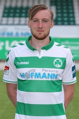 11.07.2018 - SpVgg Spielvereinigung Greuther Fürth Kleeblatt - 2. Fußball Bundesliga BL - Saison 2018 2019 - Fototermin Porträttermin Portraittermin - JüRa - Tobias Mohr (29, SpVgg Greuther Fürth ) Einzelbild Einzelfoto Portrait Porträt Kopfbild