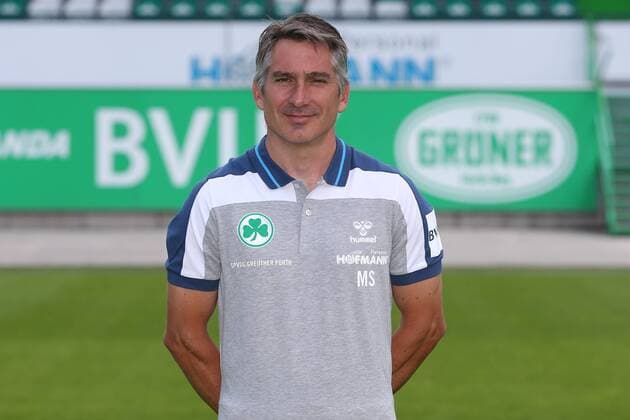 11.07.2018 - SpVgg Spielvereinigung Greuther Fürth Kleeblatt - 2. Fußball Bundesliga BL - Saison 2018 2019 - Fototermin Porträttermin Portraittermin - JüRa - Michael Schleinkofer (Athletik-Trainer SpVgg Greuther Fürth ) Einzelbild Einzelfoto Portrait Porträt Kopfbild