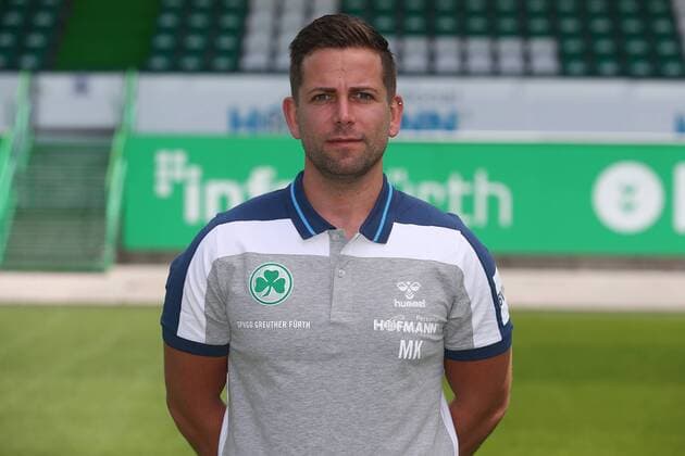 11.07.2018 - SpVgg Spielvereinigung Greuther Fürth Kleeblatt - 2. Fußball Bundesliga BL - Saison 2018 2019 - Fototermin Porträttermin Portraittermin - JüRa - Marius Koc (Physio SpVgg Greuther Fürth ) Einzelbild Einzelfoto Portrait Porträt Kopfbild