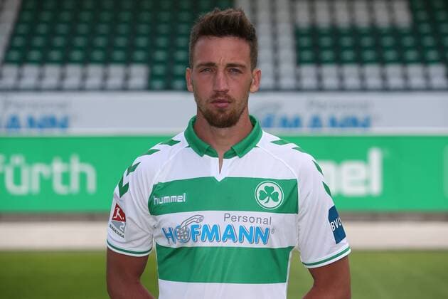 11.07.2018 - SpVgg Spielvereinigung Greuther Fürth Kleeblatt - 2. Fußball Bundesliga BL - Saison 2018 2019 - Fototermin Porträttermin Portraittermin - JüRa - Mario Maloca (22, SpVgg Greuther Fürth ) Einzelbild Einzelfoto Portrait Porträt Kopfbild