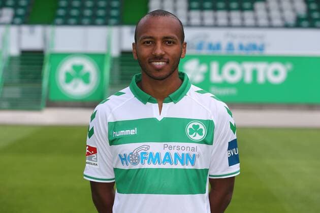 11.07.2018 - SpVgg Spielvereinigung Greuther Fürth Kleeblatt - 2. Fußball Bundesliga BL - Saison 2018 2019 - Fototermin Porträttermin Portraittermin - JüRa - Julian Green (37, SpVgg Greuther Fürth ) Einzelbild Einzelfoto Portrait Porträt Kopfbild