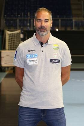 Torwarttrainer Tomas Runar Svensson (SC Magdeburg) - 1.BL Handball Bundesliga Saison 2018-2019 offizeller Fototermin Porträttermin 2018 2019 SC Magdeburg in der GETEC Arena in Magdeburg - Einzelbild,Portrait,Deutschland, Handball, Mann, Maenner,11.07.2018