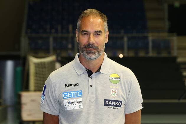 Torwarttrainer Tomas Runar Svensson (SC Magdeburg) - 1.BL Handball Bundesliga Saison 2018-2019 offizeller Fototermin Porträttermin 2018 2019 SC Magdeburg in der GETEC Arena in Magdeburg - Einzelbild,Portrait,Deutschland, Handball, Mann, Maenner,11.07.2018