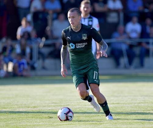 SOCCER - Sturm vs Krasnodar, test match GROSSKLEIN,AUSTRIA,12.JUL.18 - SOCCER - IFCS, tipico Bundesliga, Russian Premier League, SK Sturm Graz vs FC Krasnodar, test match. Image shows Pavel Mamayev (Krasnodar). GEPAxpictures xMichaelxRiedler