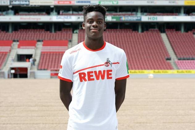 Yann Aurel Bisseck, 1. FC Köln, 2. BL, Porträttermin 2018 2019