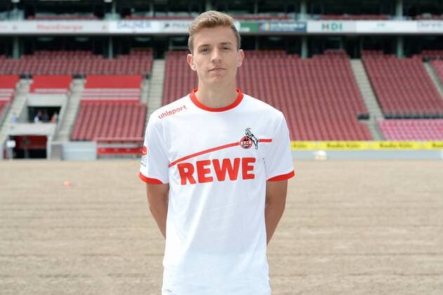 Niklas Hauptmann, 1. FC Köln, 2. BL, Porträttermin 2018 2019
