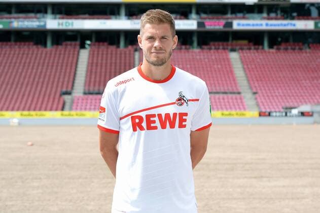 Simon Terodde, 1. FC Köln, 2. BL, Porträttermin 2018 2019