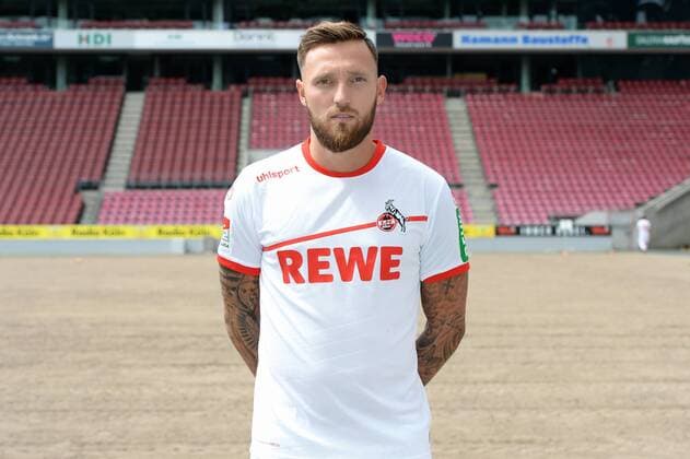 Marco Höger, 1. FC Köln, 2. BL, Porträttermin 2018 2019