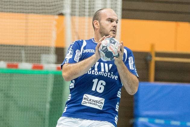 Rafael Baena Gonzalez ( 1, Bergischer HC) am Ball HSG Gevelsberg-Silschede vs. Bergischer HC, Handball, Testspiel, 14.07.18 Gevelsberg NRW Deutschland Halle Gevelsberg-West
