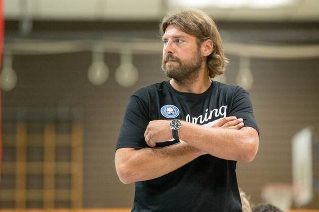Sebastian Hinze (Trainer, Bergischer HC) an der Seitenlinie HSG Gevelsberg-Silschede vs. Bergischer HC, Handball, Testspiel, 14.07.18 Gevelsberg NRW Deutschland Halle Gevelsberg-West