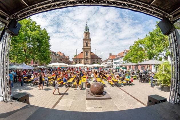 14.07.2018 - Handball -1. Bundesliga - Saison 2018 2019 - HC Erlangen HCE - Saisoneröffnung - Saisoneröffnung am Schlossplatz - ThHa - Impressionen Saisoneröffnung