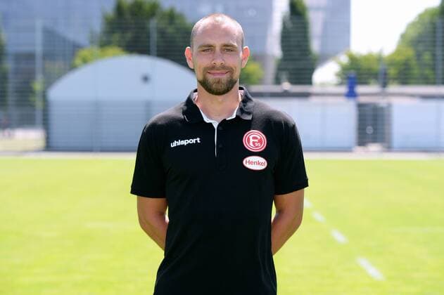 Athletiktrainer Robin Sanders; Fortuna Düsseldorf; 1. BL, Porträttermin 2018 2019